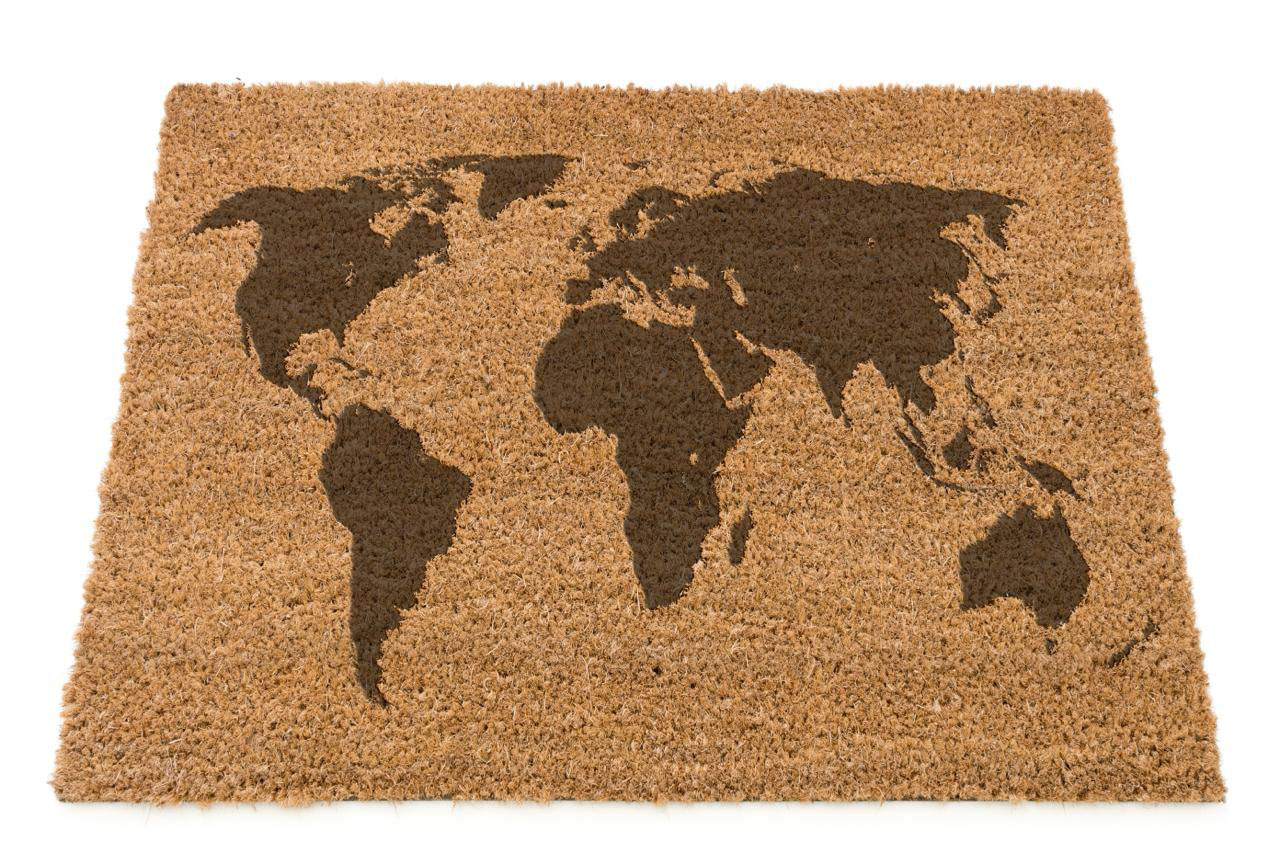custom logo mats